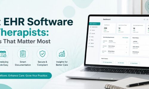Best EHR Software for Therapists: Features That Matter Most