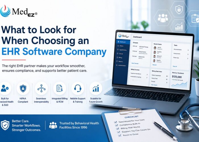 What to Look for When Choosing an EHR Software Company