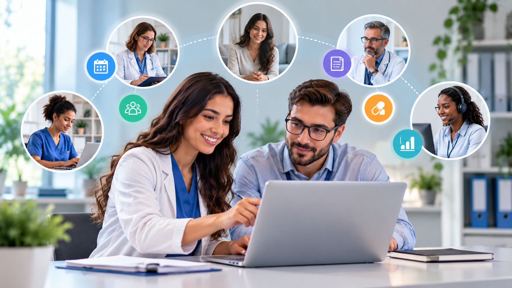 Care coordination platform for mental health providers connecting clinical teams and patient care workflows