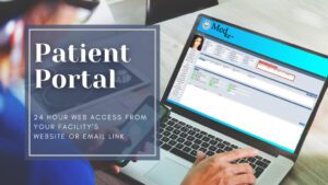 Access patient portals from your website.